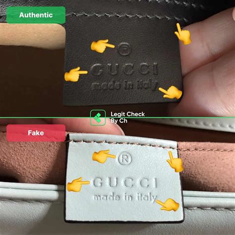 how to identify gucci bags